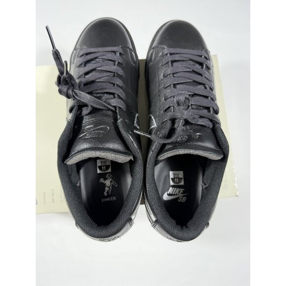 New Nike SB Zoom Blazer Low QS Shoes Mens Size 11 Black Silver Skate HJ6703-001 main image 10